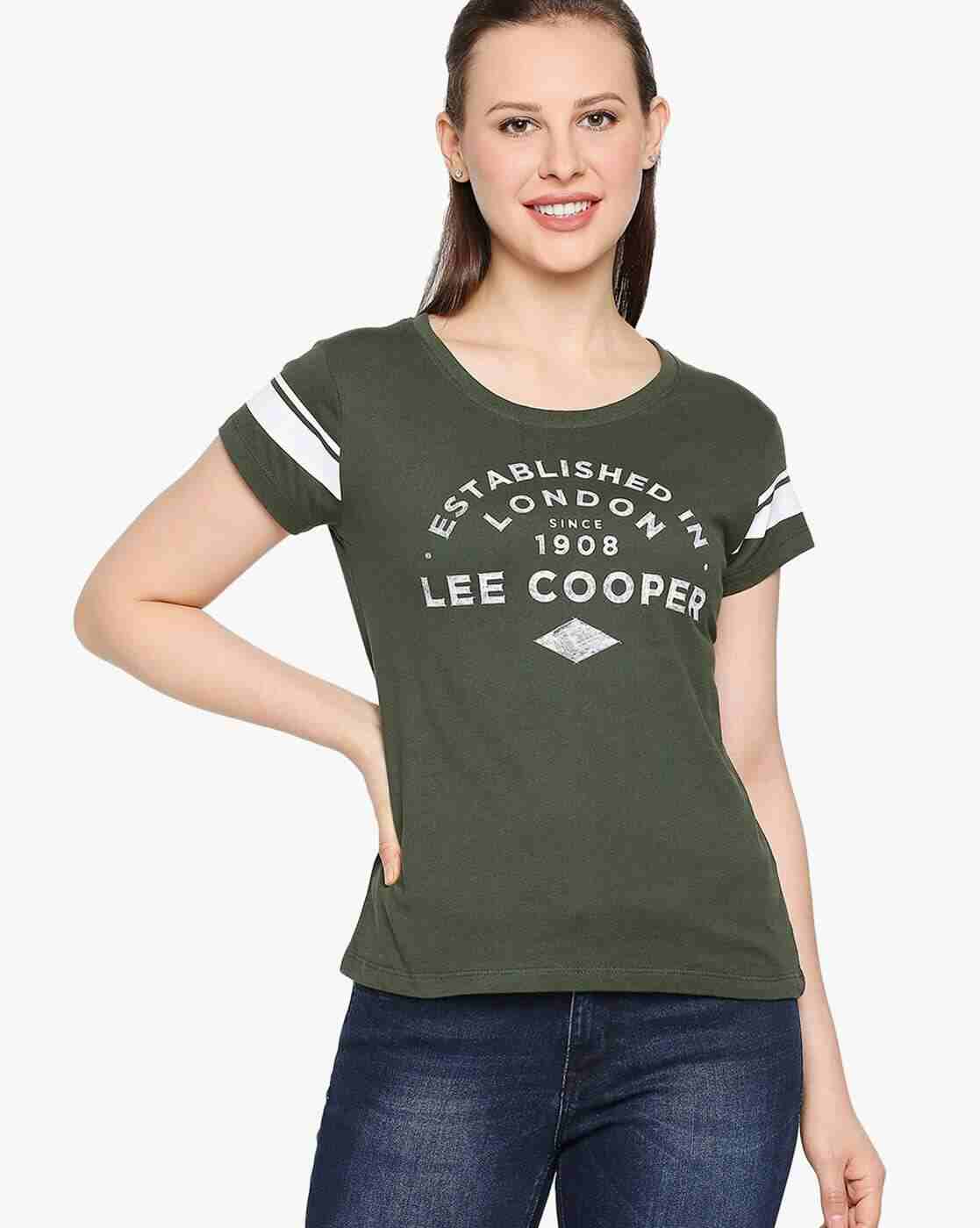 Brand Print Crew-Neck T-shirt