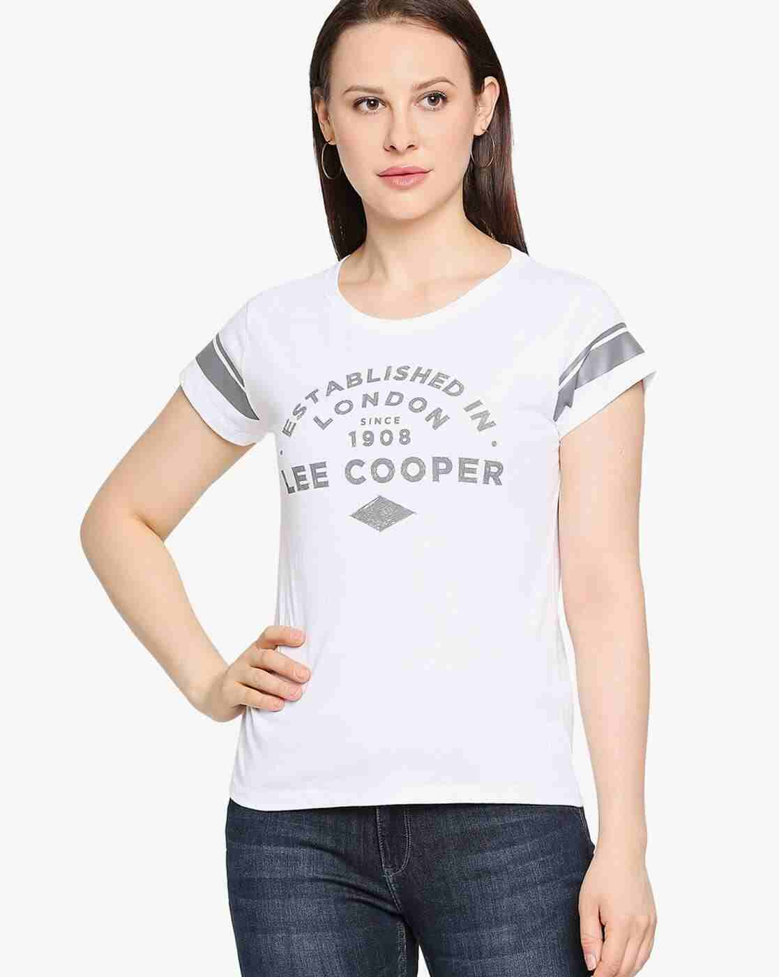 Brand Print Crew-Neck T-shirt