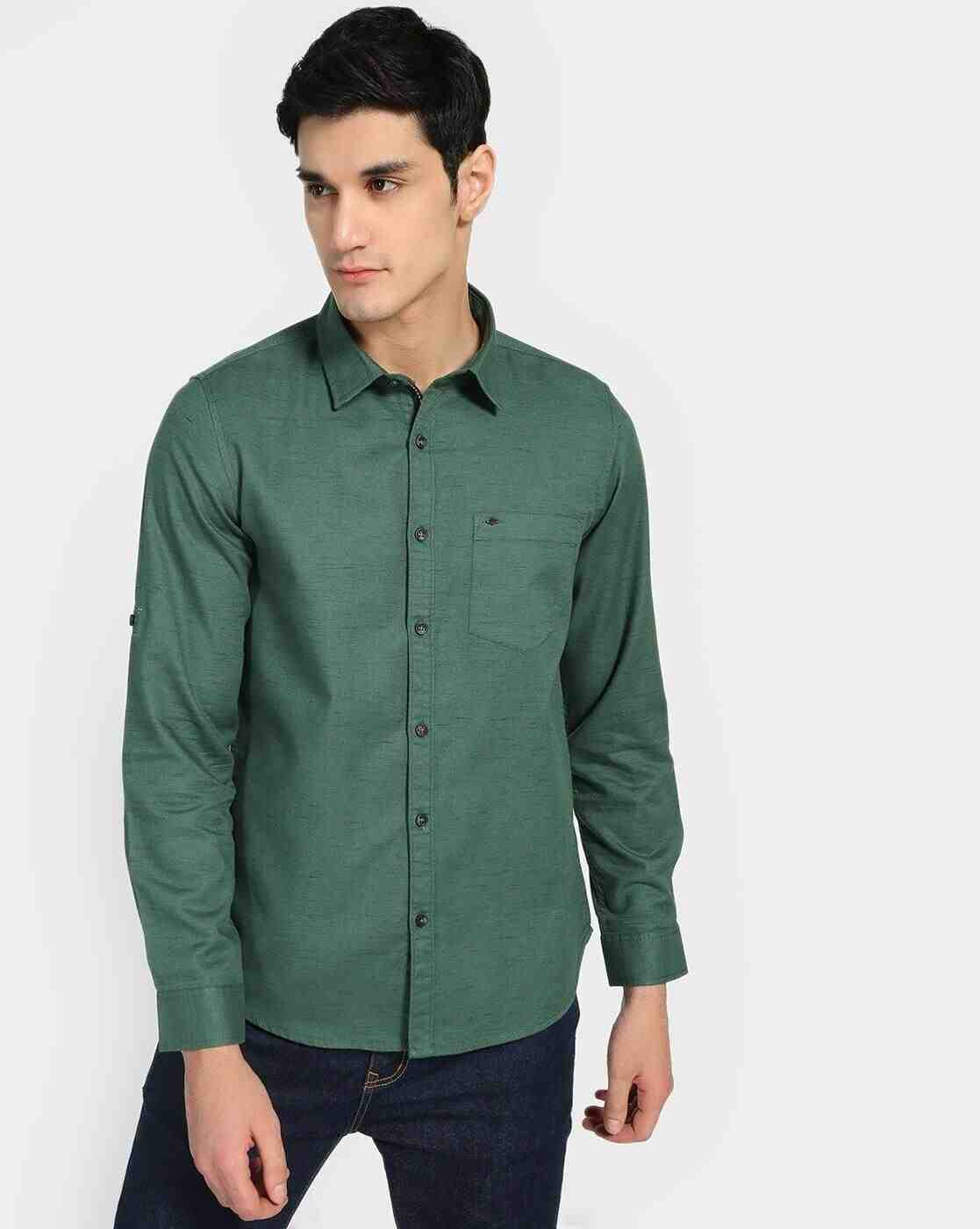 Lee Cooper | Woven Shirt with Patch Pocket|1