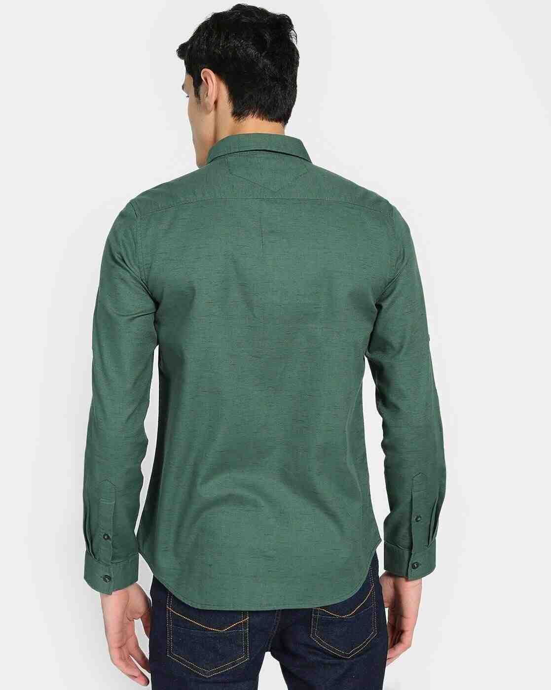 Lee Cooper | Woven Shirt with Patch Pocket|2