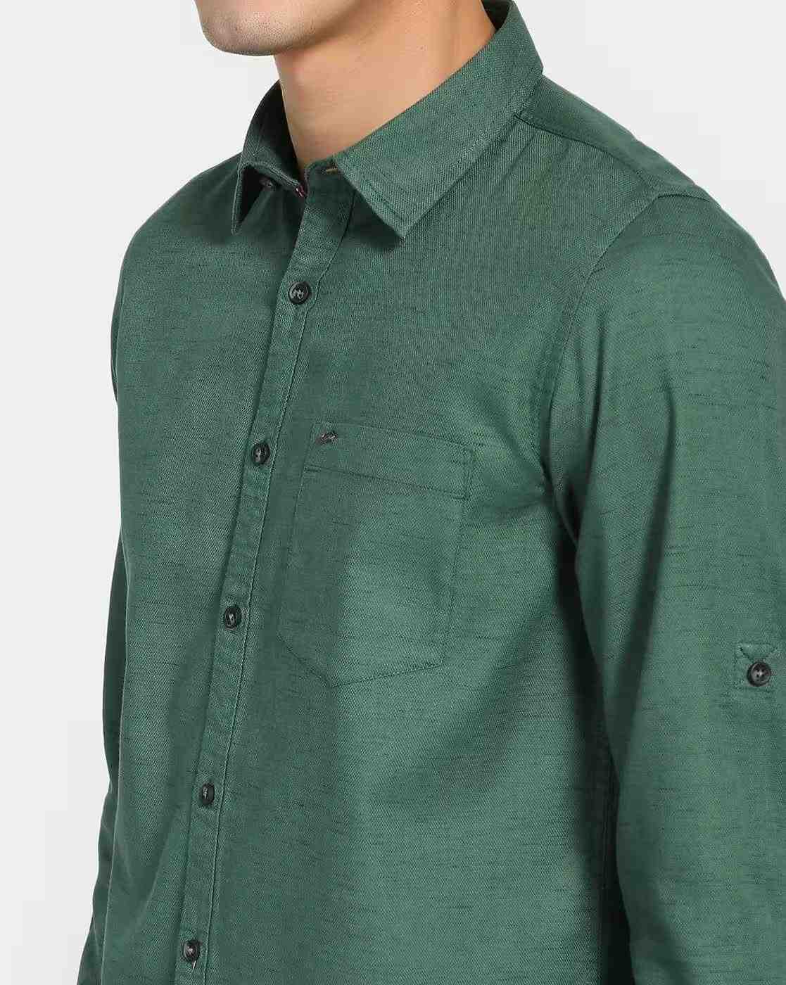 Lee Cooper | Woven Shirt with Patch Pocket|4