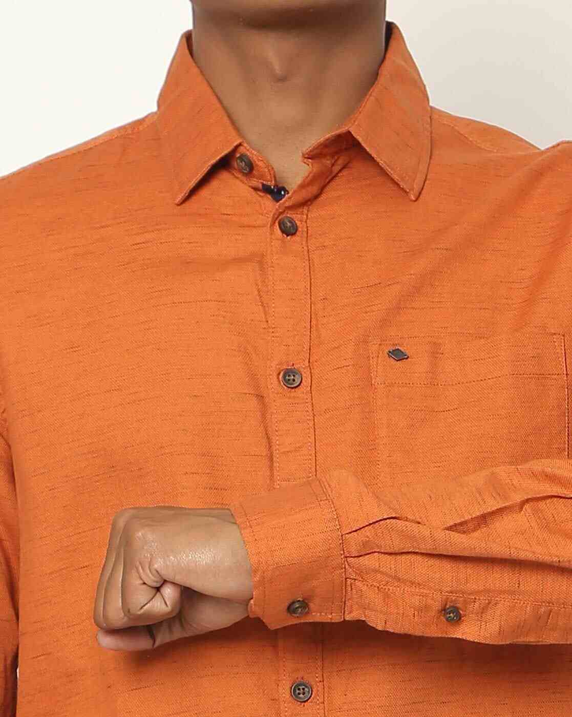 Lee Cooper | Heathered Shirt with Patch Pocket|2