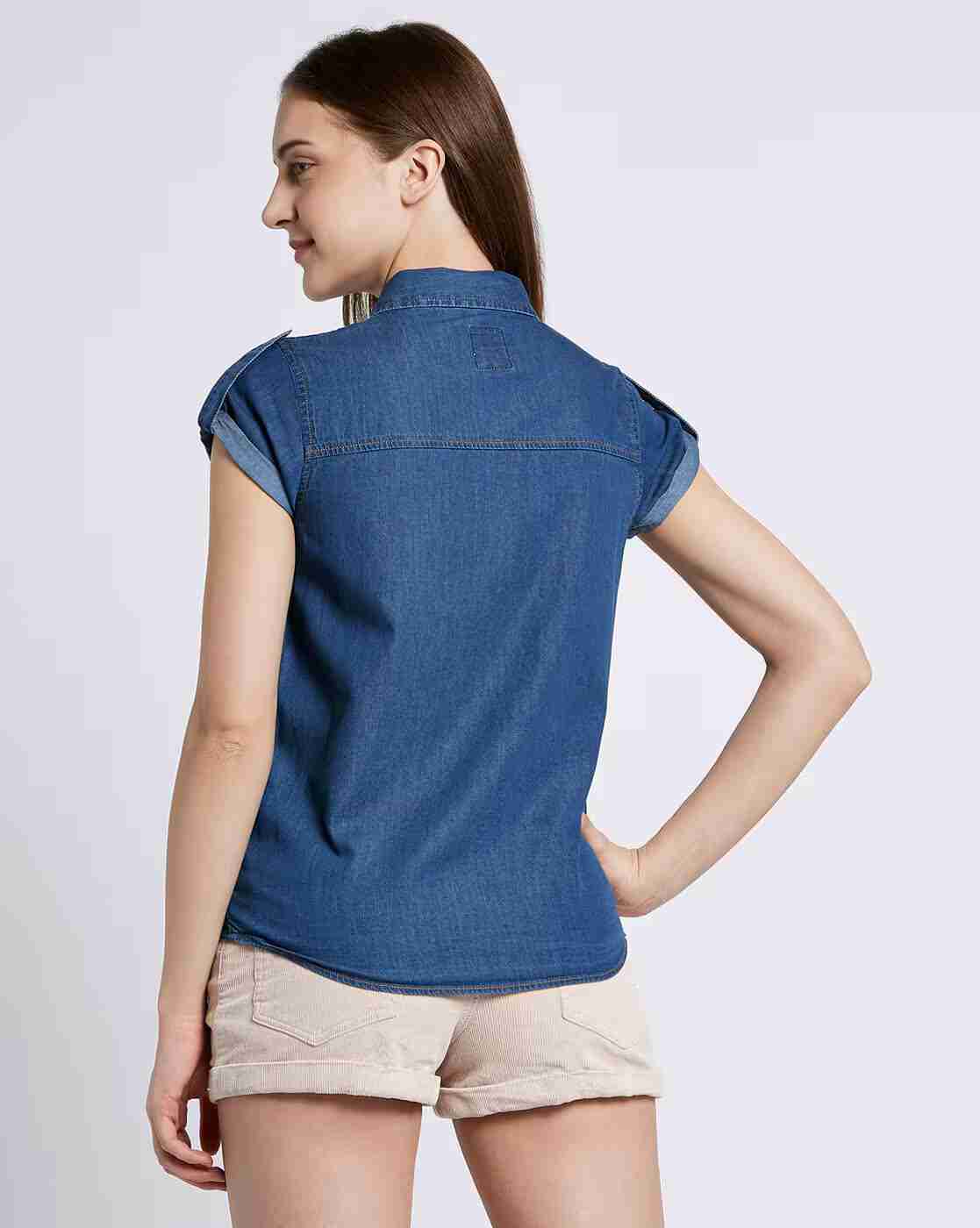 Lee Cooper | Cotton Shirt with Flap Pockets|3
