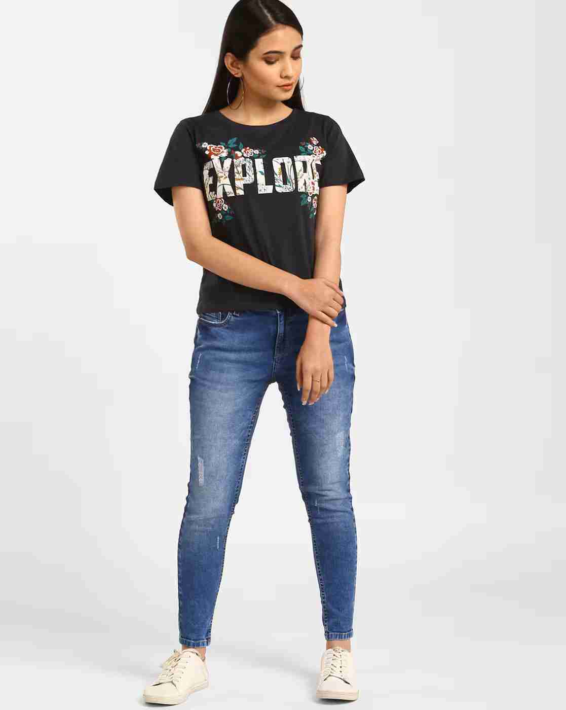 Lee Cooper | Graphic Print Crew-Neck T-shirt|2
