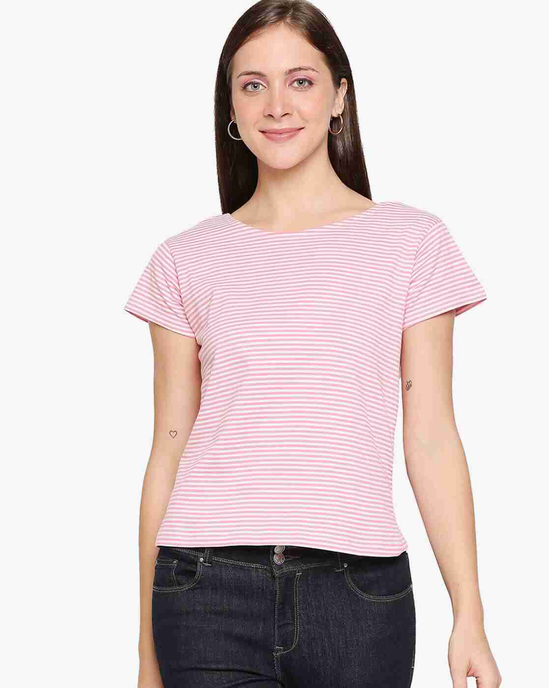 Lee Cooper | Striped Round-Neck T-shirt|0