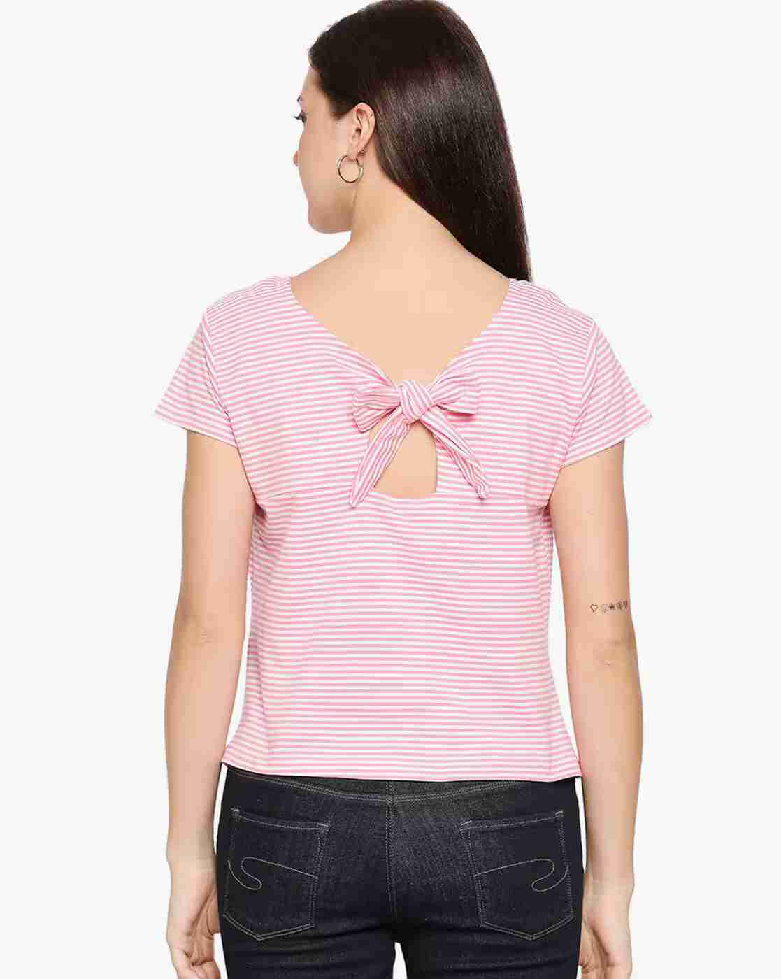 Lee Cooper | Striped Round-Neck T-shirt|2