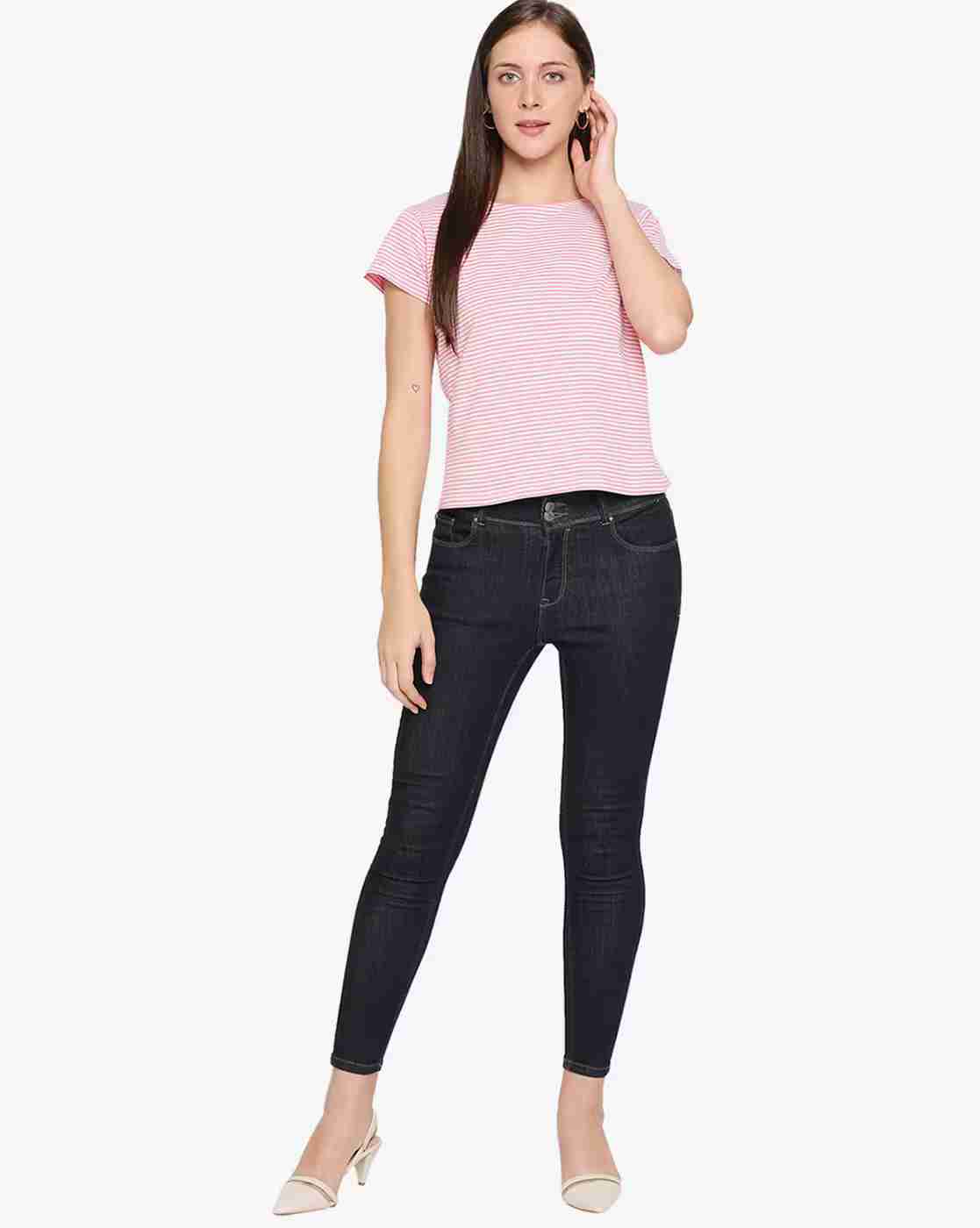 Lee Cooper | Striped Round-Neck T-shirt|3