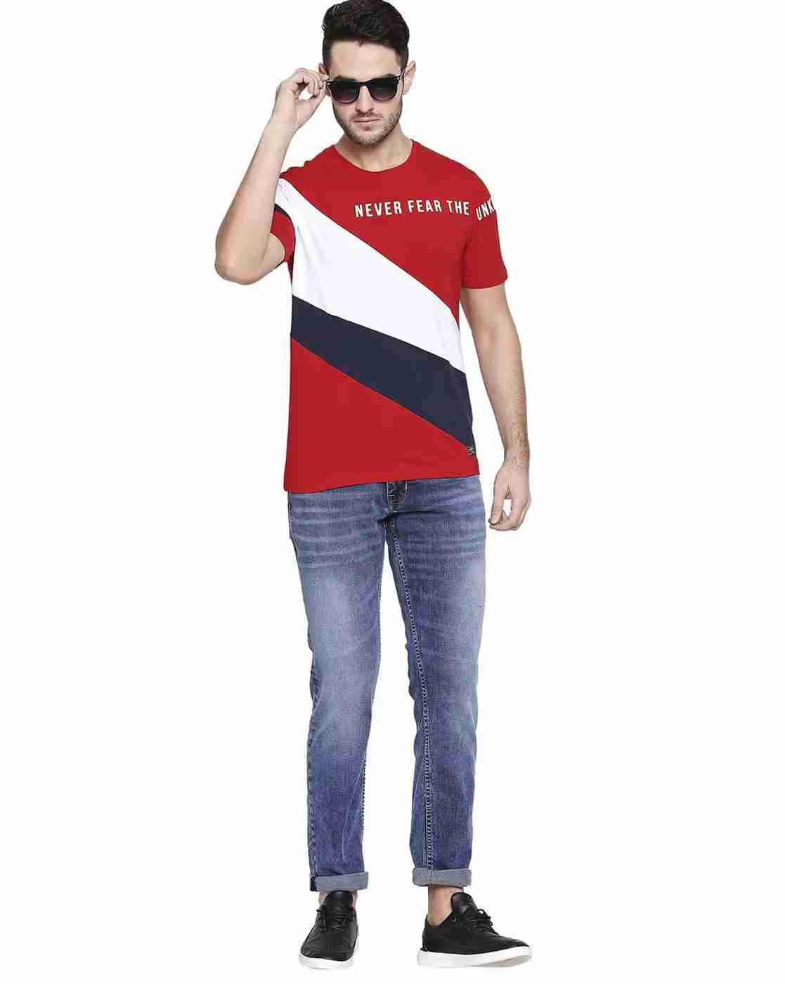 Lee Cooper | Men Low-Rise Washed Slim Fit Jeans|3