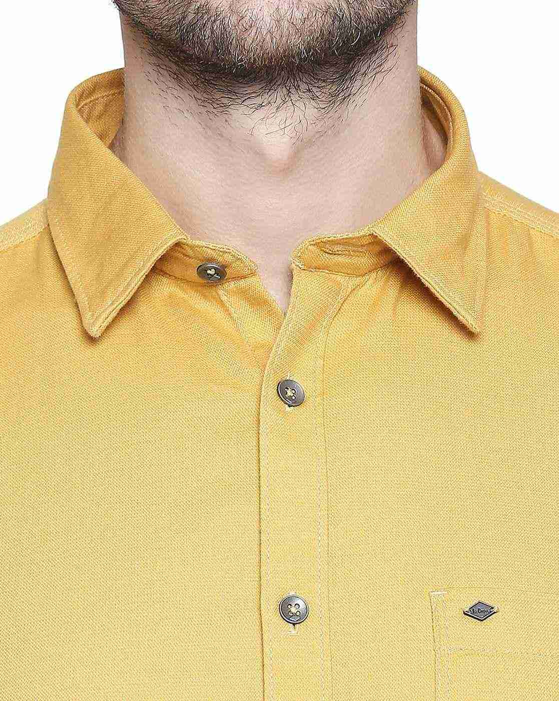 Lee Cooper | Cotton Shirt with Patch Pocket|4