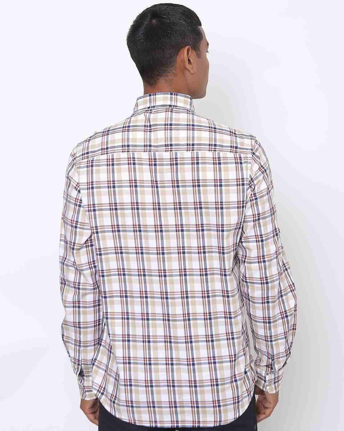 Lee Cooper | Checked Shirt with Patch Pocket|1