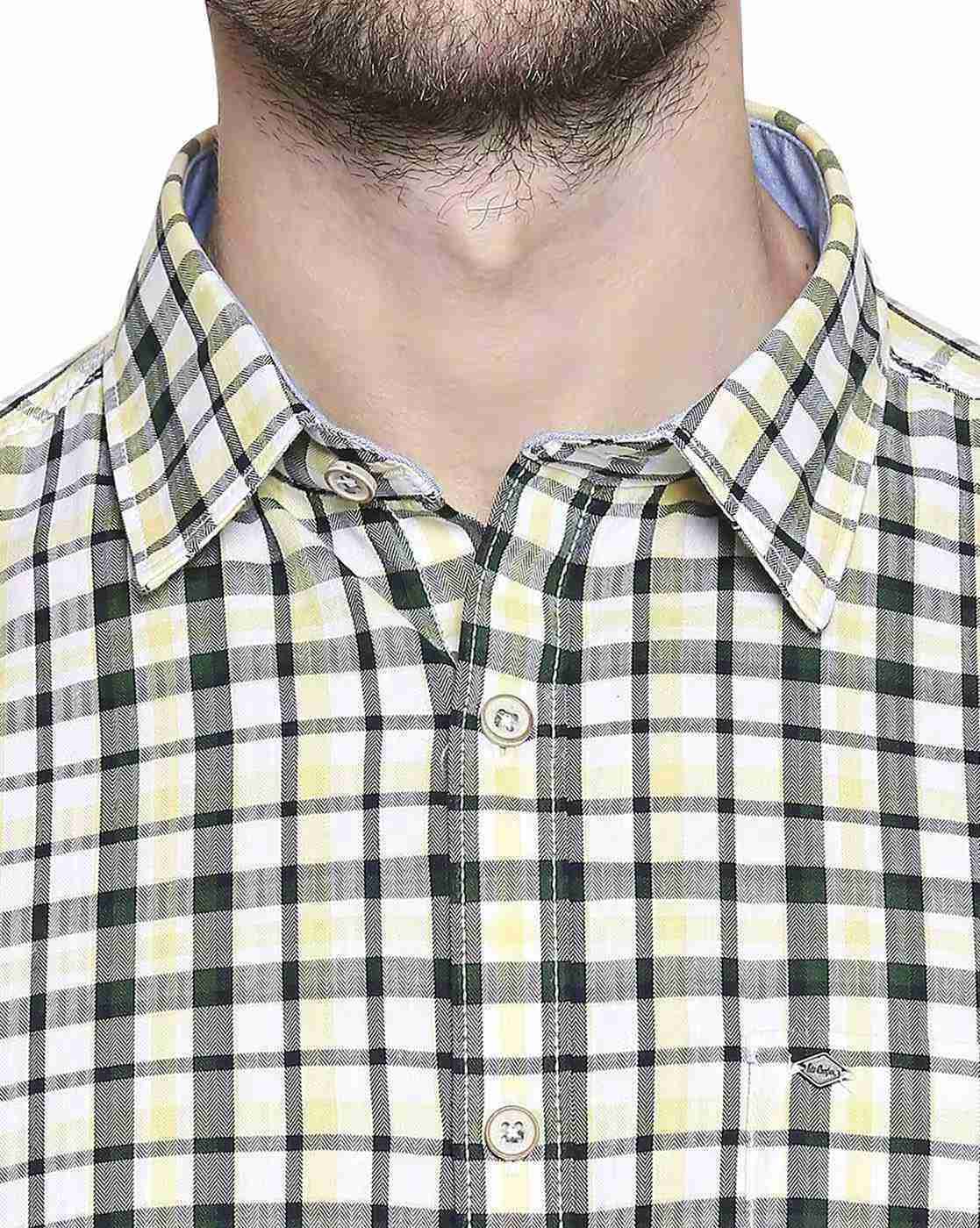 Lee Cooper | Checked Shirt with Patch Pocket|4