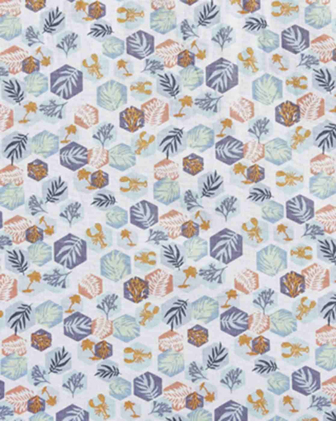 Lee Cooper | Printed Cotton Shirt with Spread Collar|6