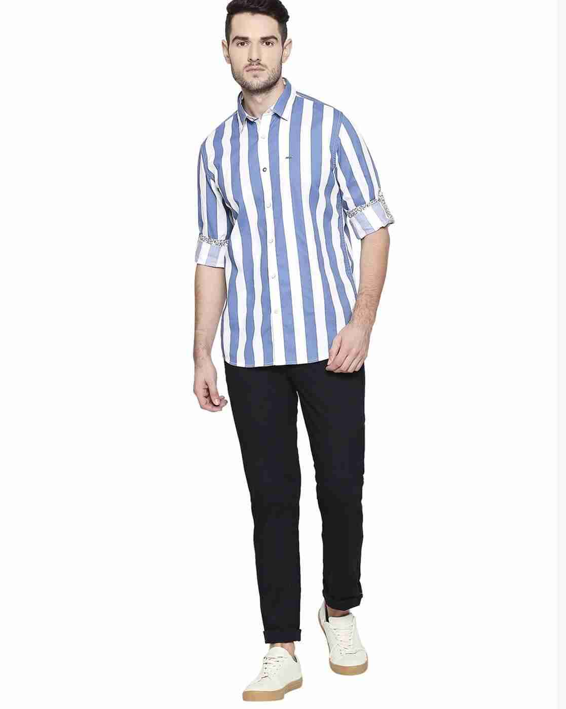 Lee Cooper | Striped Cotton Shirt|3