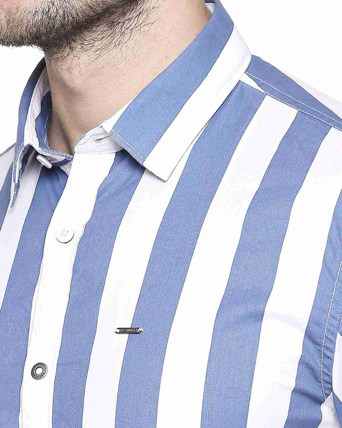 Lee Cooper | Striped Cotton Shirt|4
