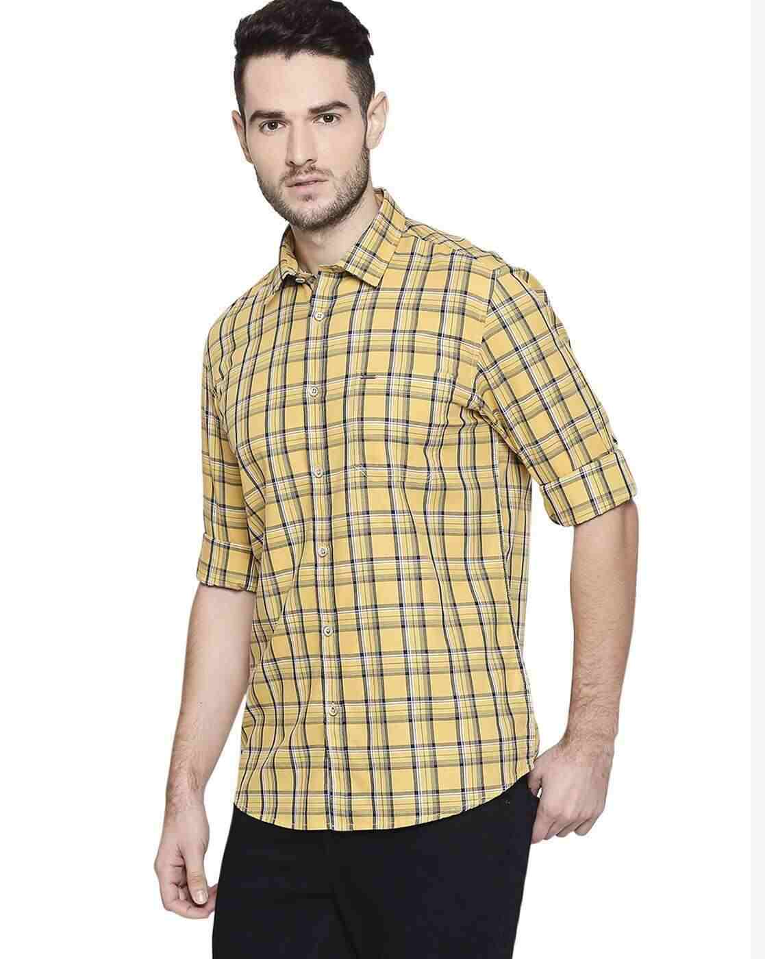 Lee Cooper | Checked Shirt with Patch Pocket|1