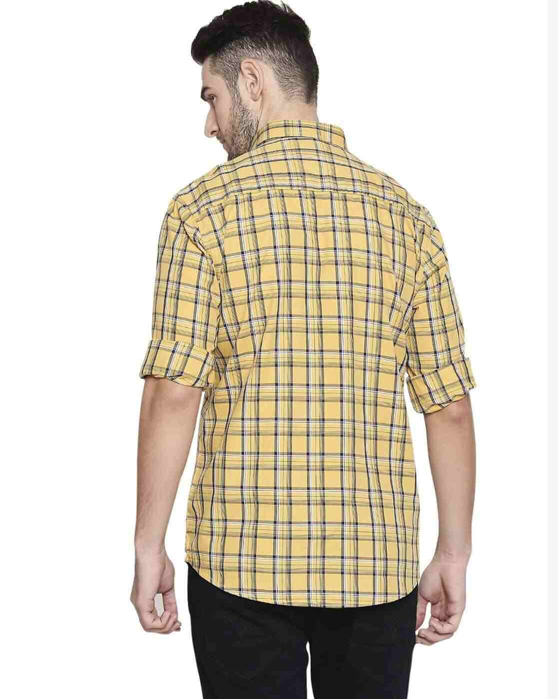 Lee Cooper | Checked Shirt with Patch Pocket|2