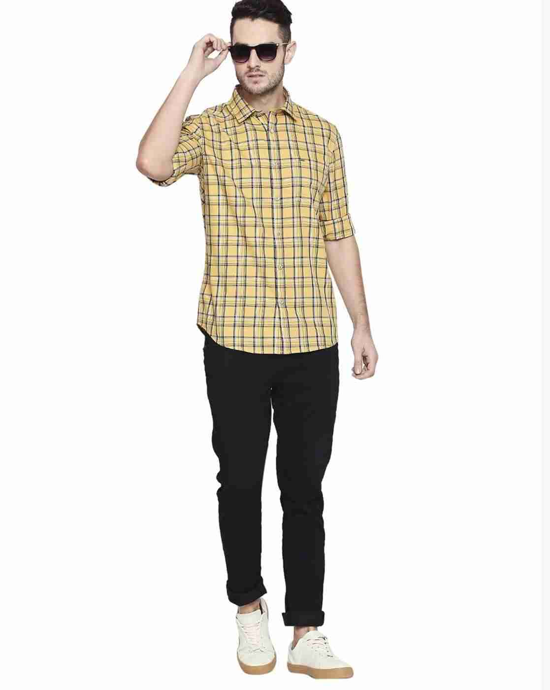 Lee Cooper | Checked Shirt with Patch Pocket|3