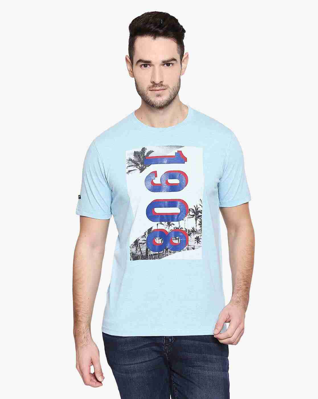 Lee Cooper | Graphic Print Crew-Neck T-Shirt|0