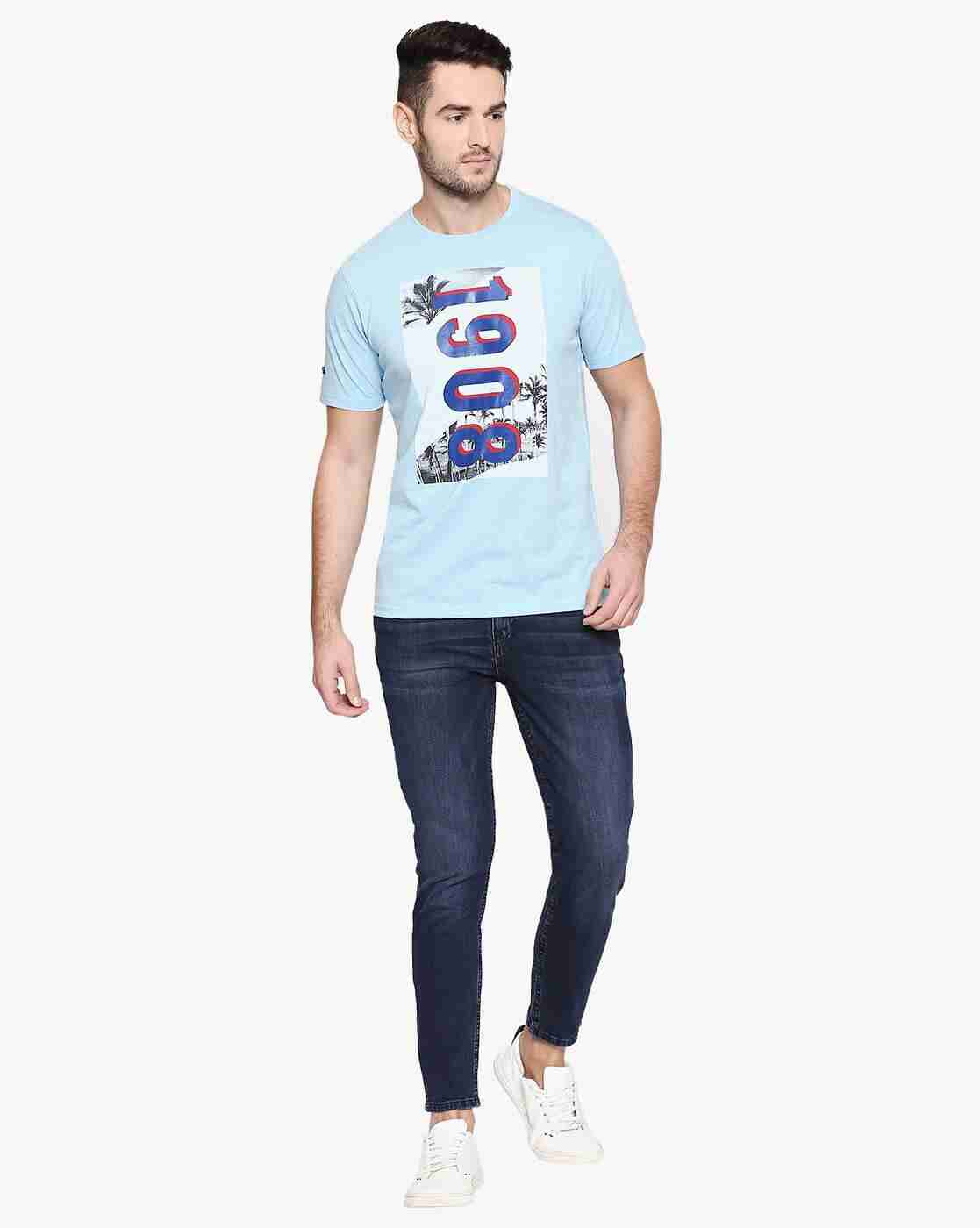 Lee Cooper | Graphic Print Crew-Neck T-Shirt|3