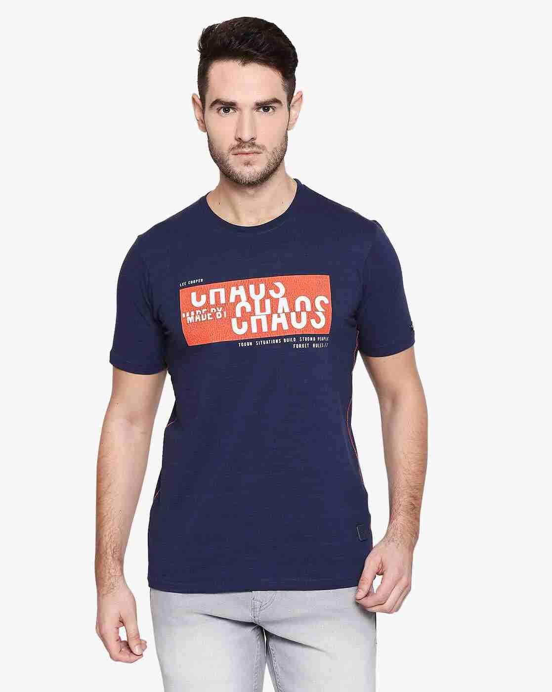 Lee Cooper | Graphic Print Crew-Neck T-Shirt|0