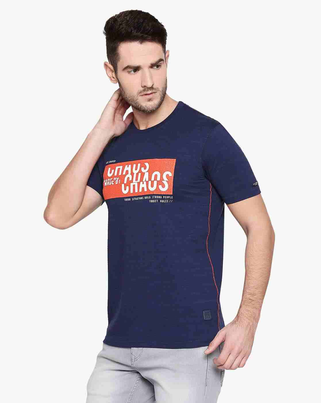 Lee Cooper | Graphic Print Crew-Neck T-Shirt|1