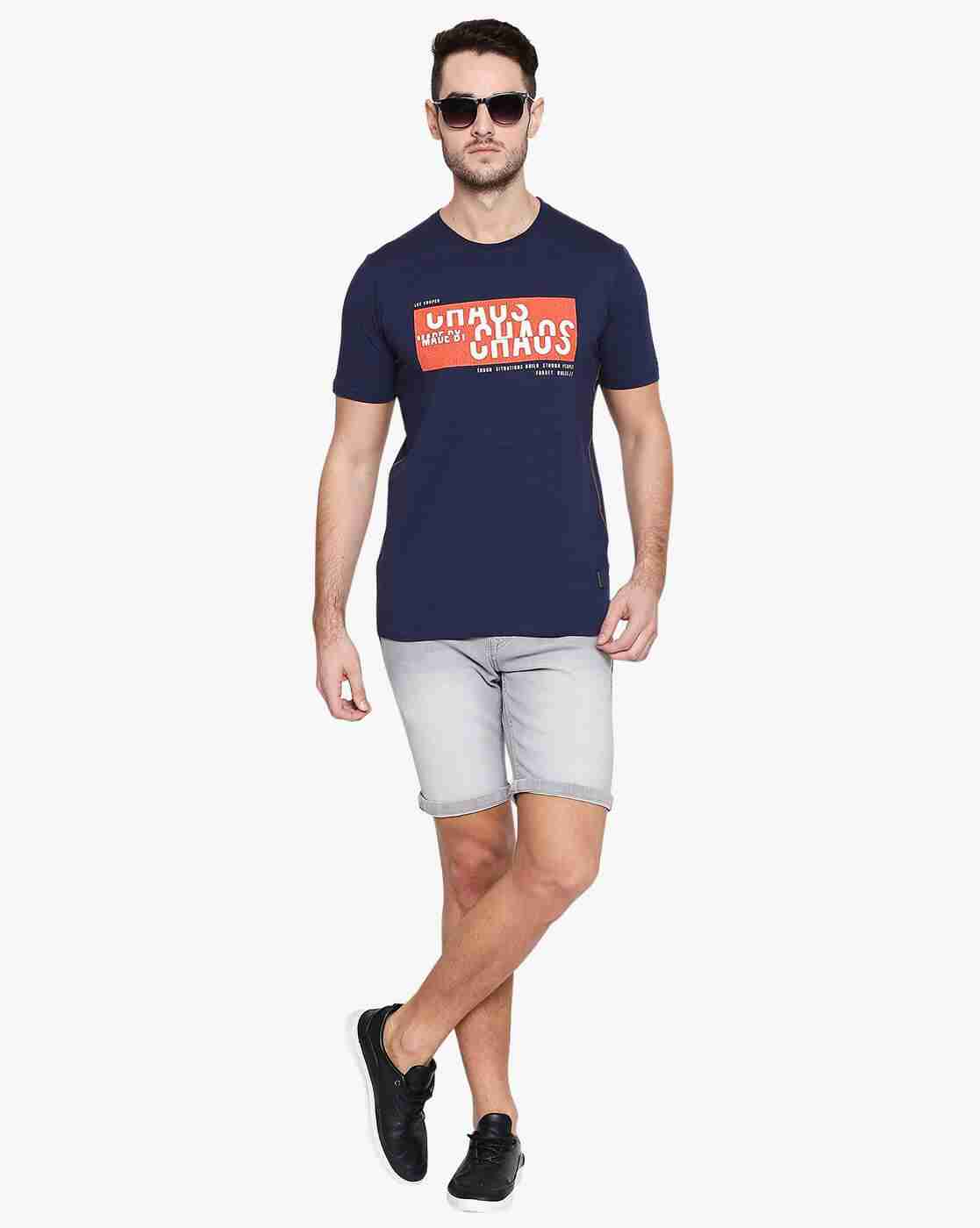 Lee Cooper | Graphic Print Crew-Neck T-Shirt|3