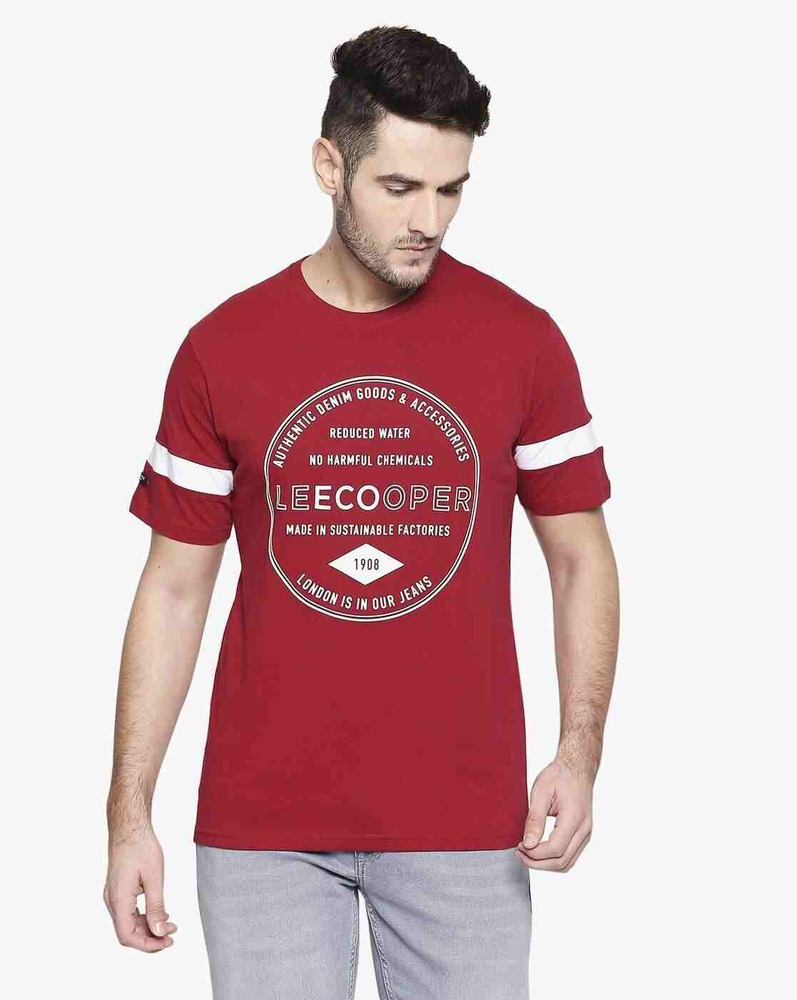 Lee Cooper | Graphic Print Crew-Neck T-Shirt|0