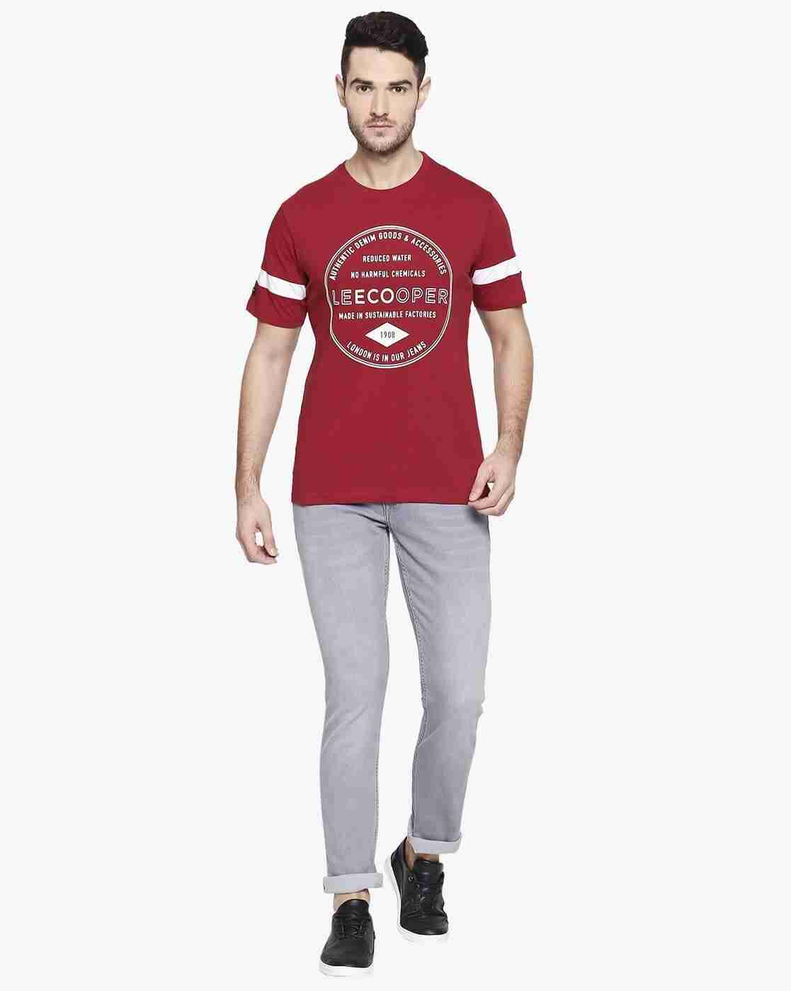 Lee Cooper | Graphic Print Crew-Neck T-Shirt|3