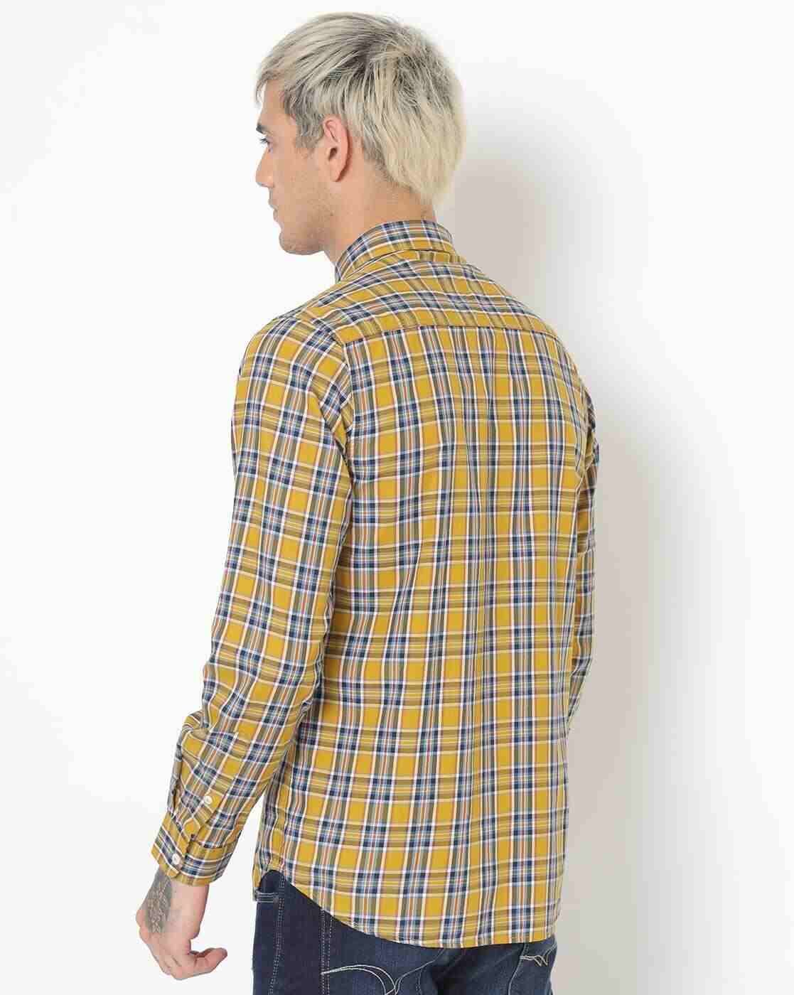 Lee Cooper | Checked Shirt with Patch Pocket|1