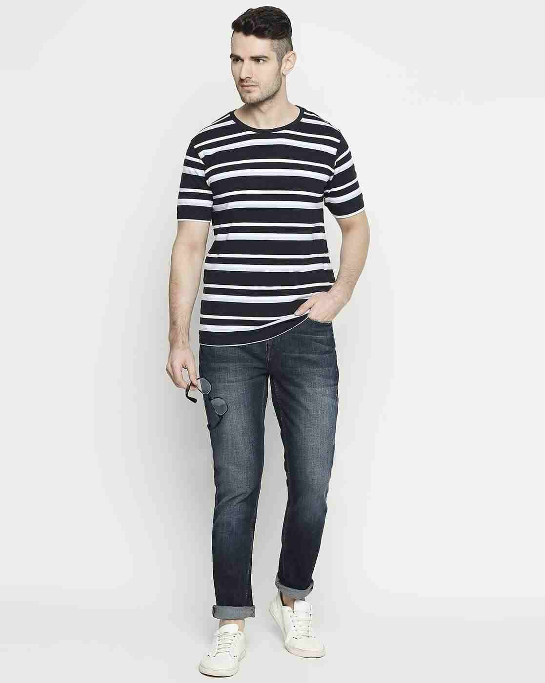 Lee Cooper | Men Lightly Washed Slim Fit Jeans|3