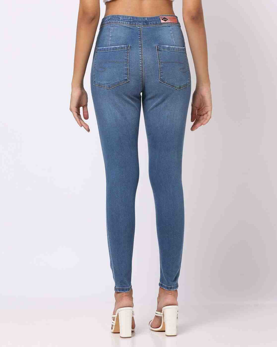 Lee Cooper | Mid-Wash Slim Fit Jeans|2