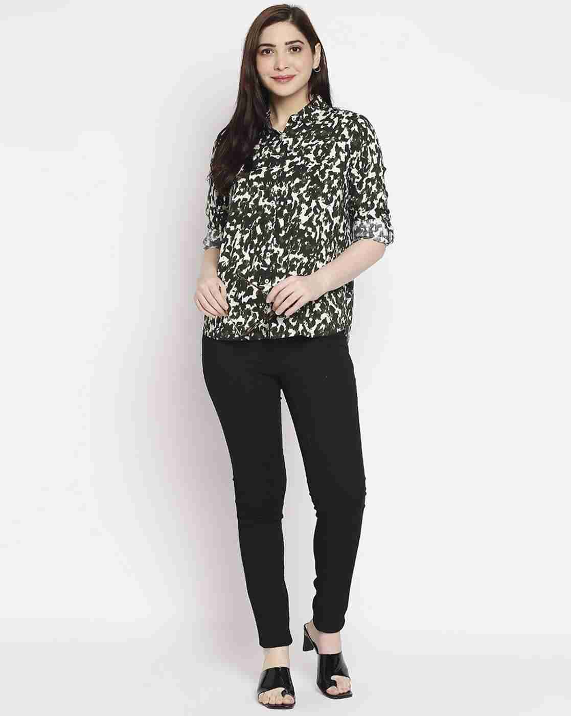 Lee Cooper | Printed Shirt with Notched Collar|3
