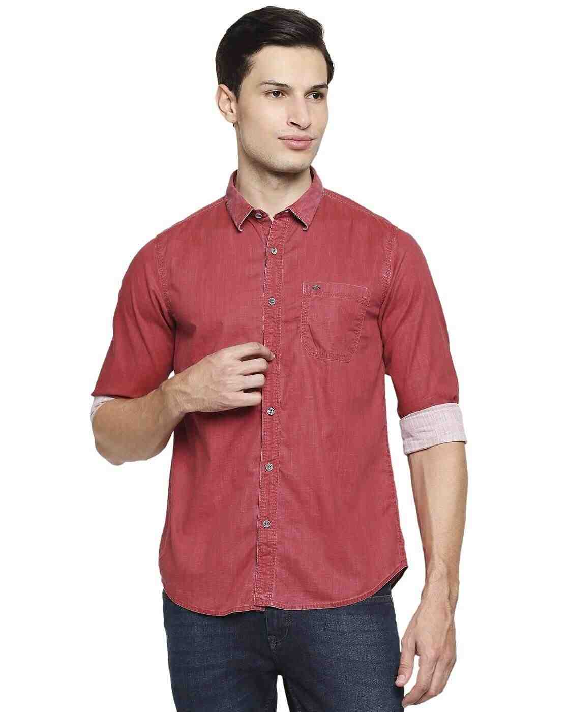 Shirt with Patch Pocket