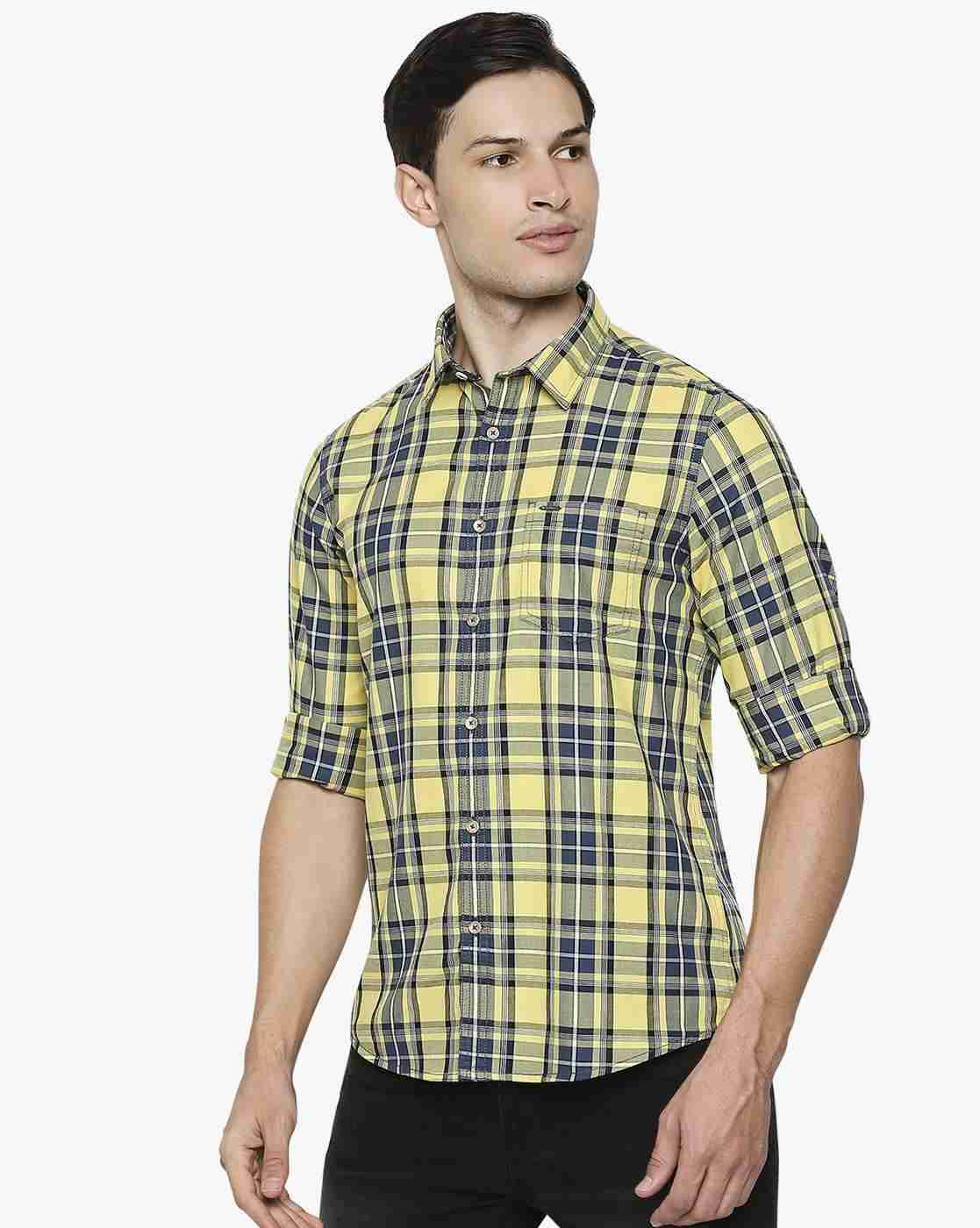 Lee Cooper | Checked Shirt with Patch Pocket|1