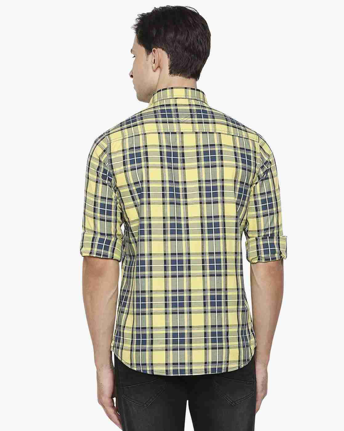 Lee Cooper | Checked Shirt with Patch Pocket|2