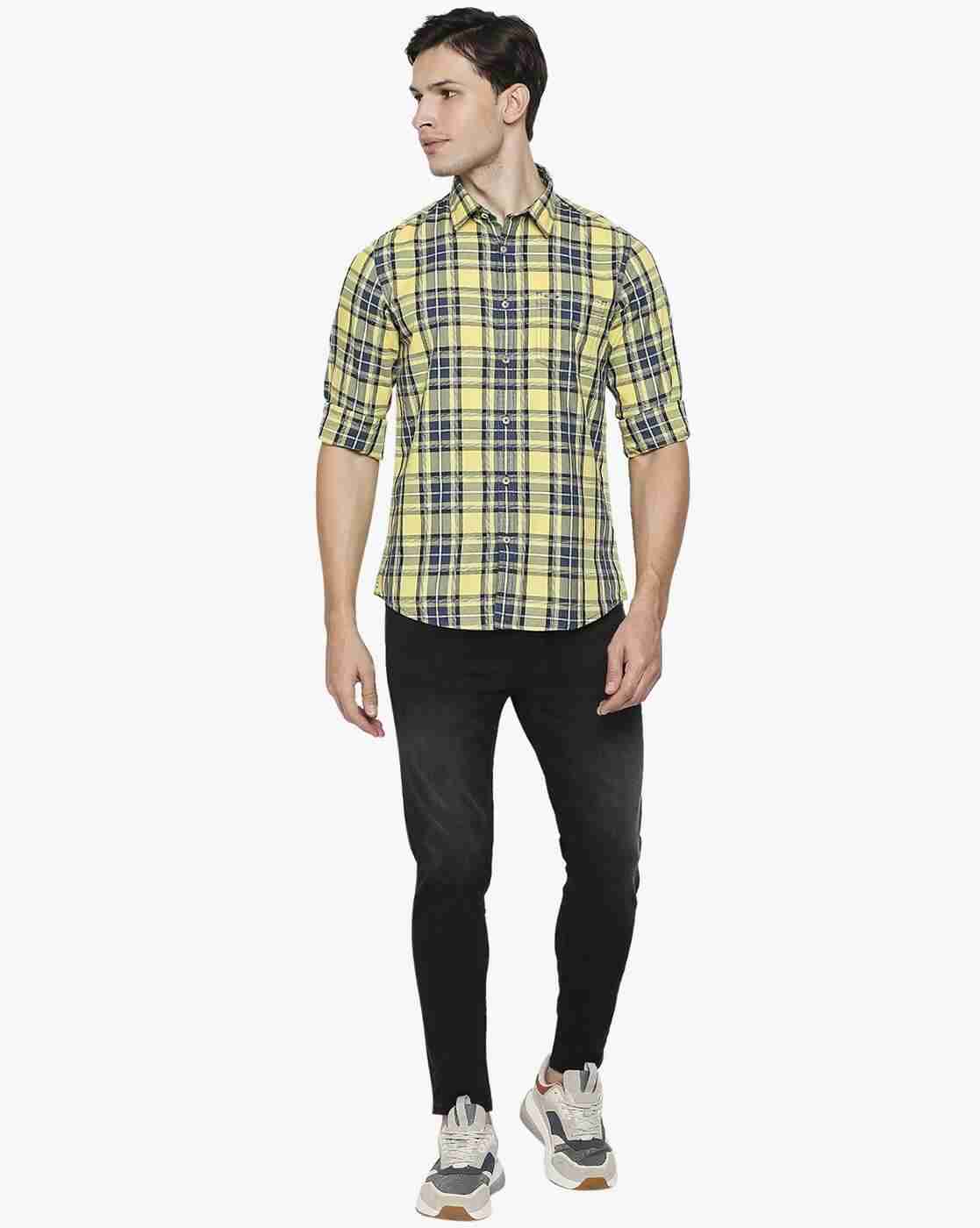 Lee Cooper | Checked Shirt with Patch Pocket|3