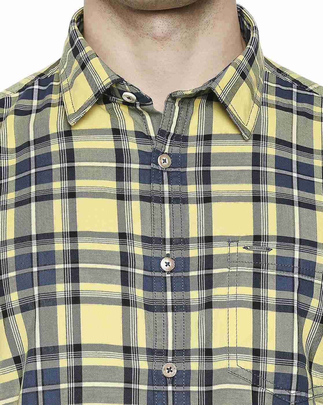 Lee Cooper | Checked Shirt with Patch Pocket|4