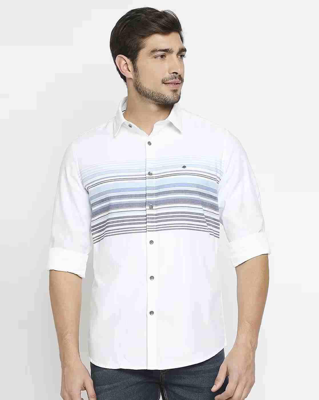 Lee Cooper | Shirt with Placement Stripes|0