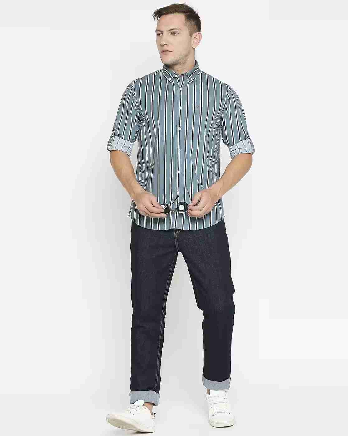 Lee Cooper | Striped Shirt with Patch Pocket|3