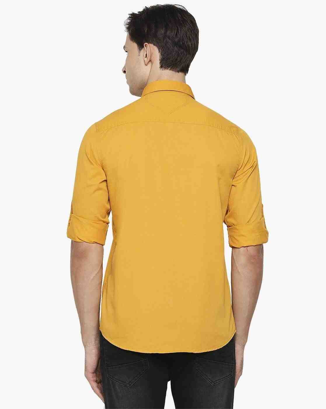 Lee Cooper | Cotton Shirt with Patch Pocket|2