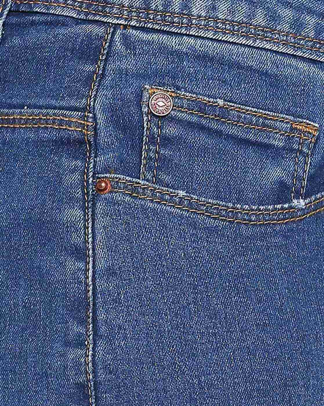 Lee Cooper | Washed Cropped Skinny Jeans|4
