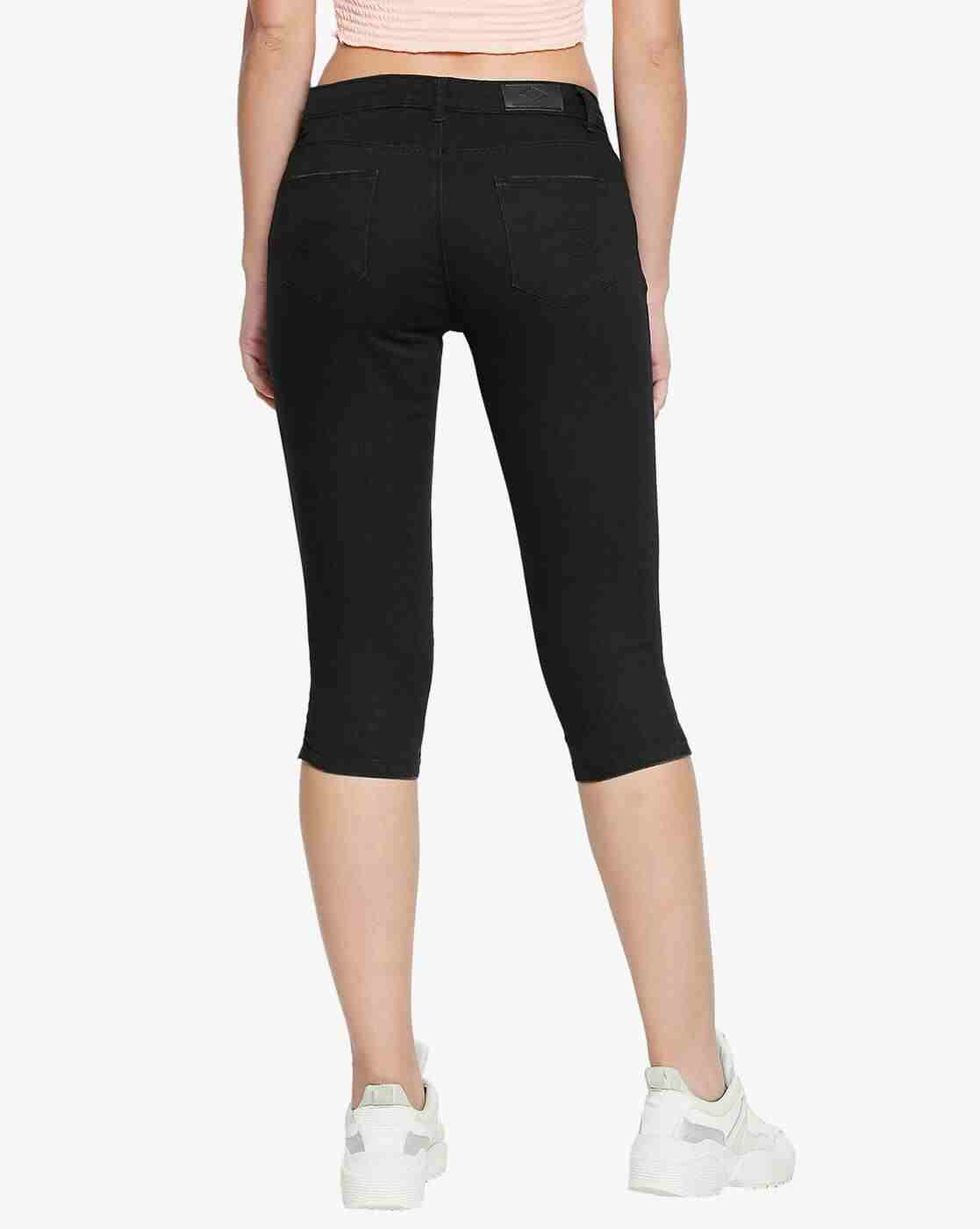 Lee Cooper | Slim Fit Denim Capris|2