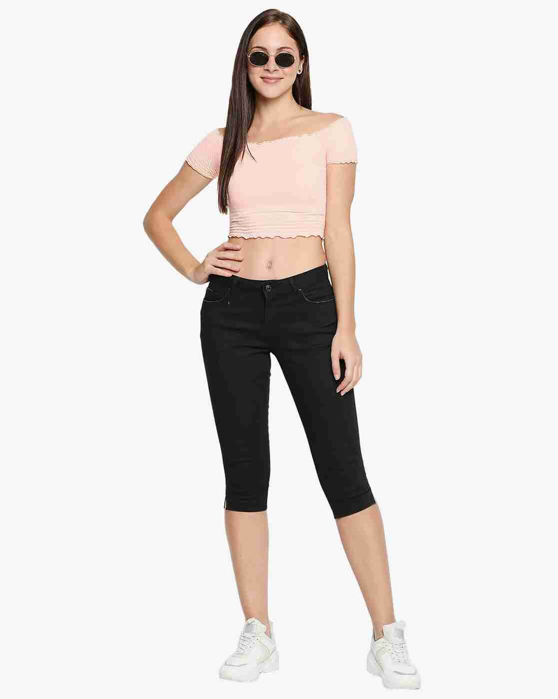 Lee Cooper | Slim Fit Denim Capris|3