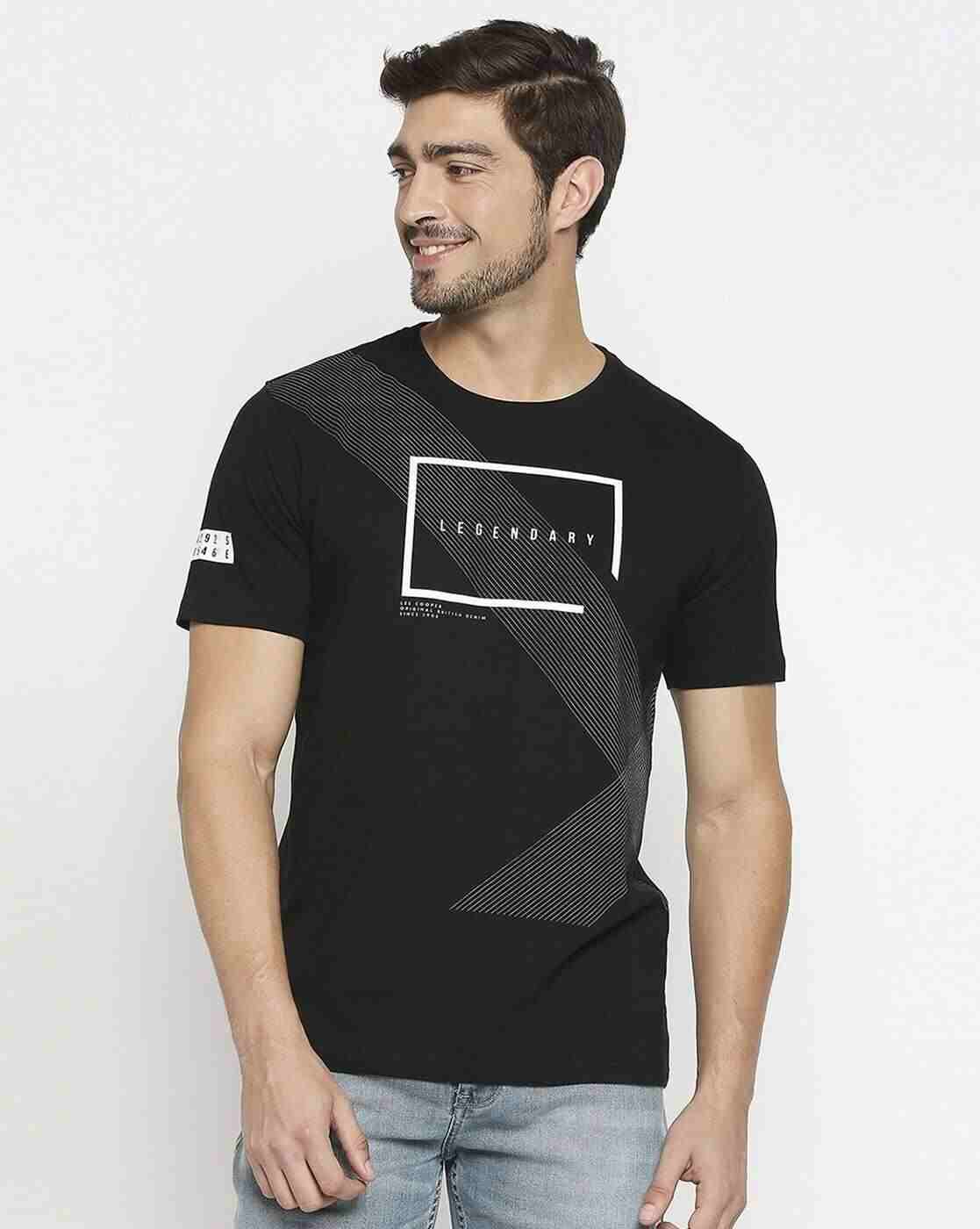 Lee Cooper | Graphic Print Crew-Neck T-shirt|0