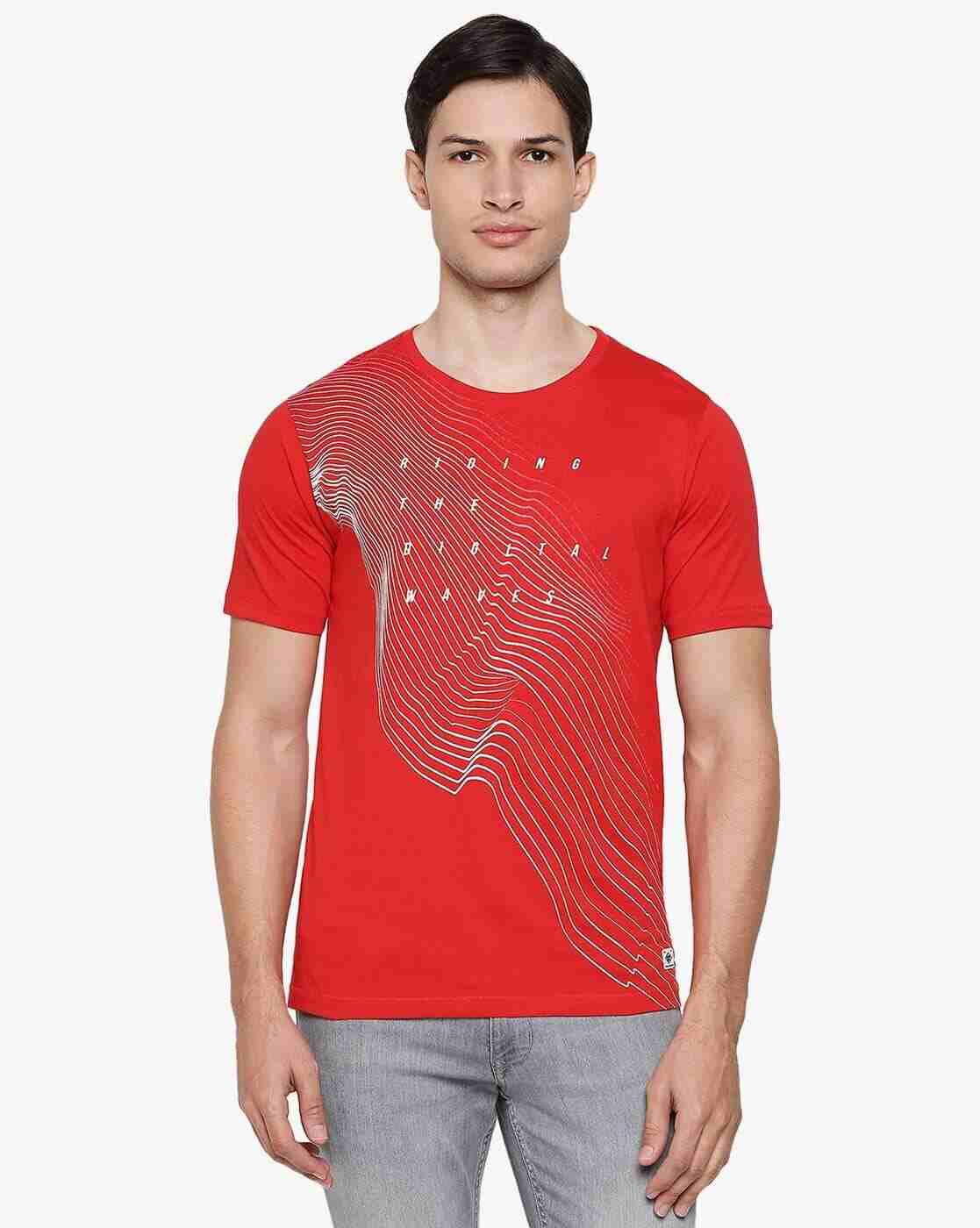 Lee Cooper | Regular Fit Graphic Print Crew-Neck T-Shirt|0