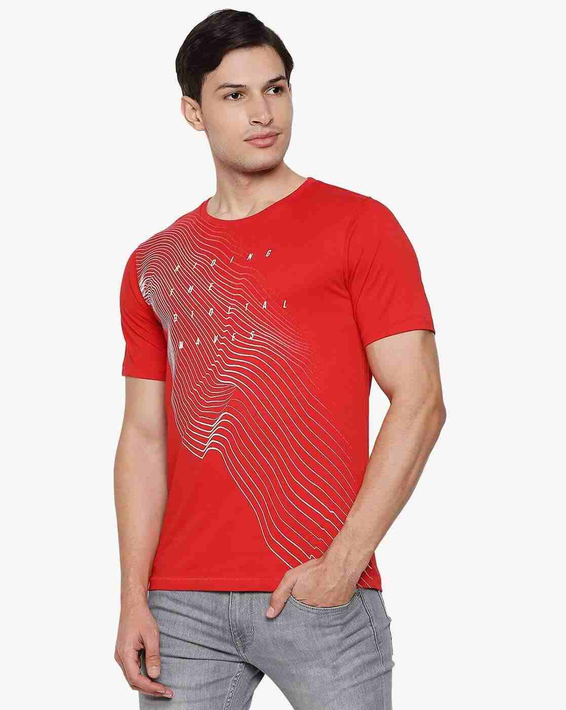 Lee Cooper | Regular Fit Graphic Print Crew-Neck T-Shirt|1