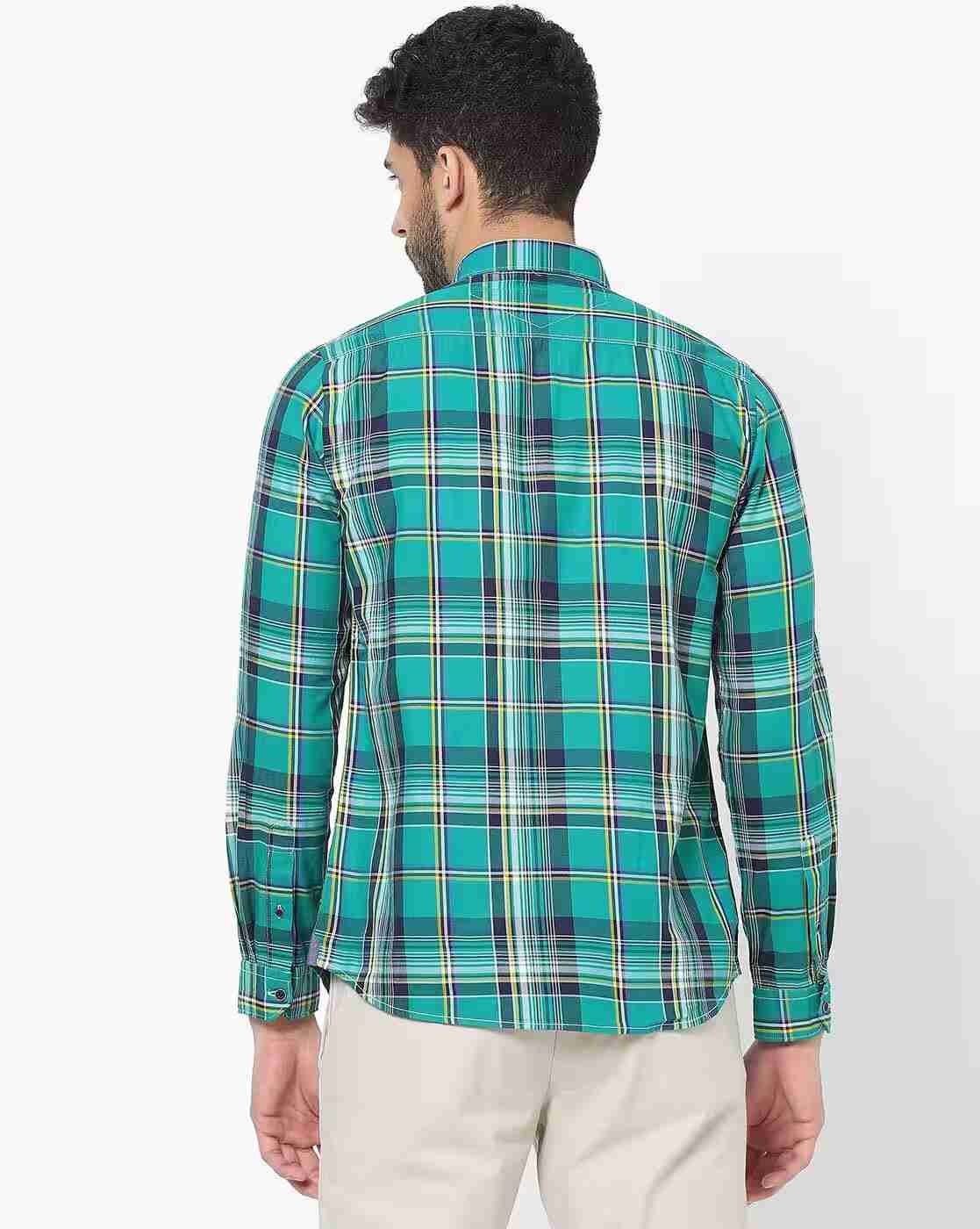 Lee Cooper | Checked Shirt with Patch Pocket|1