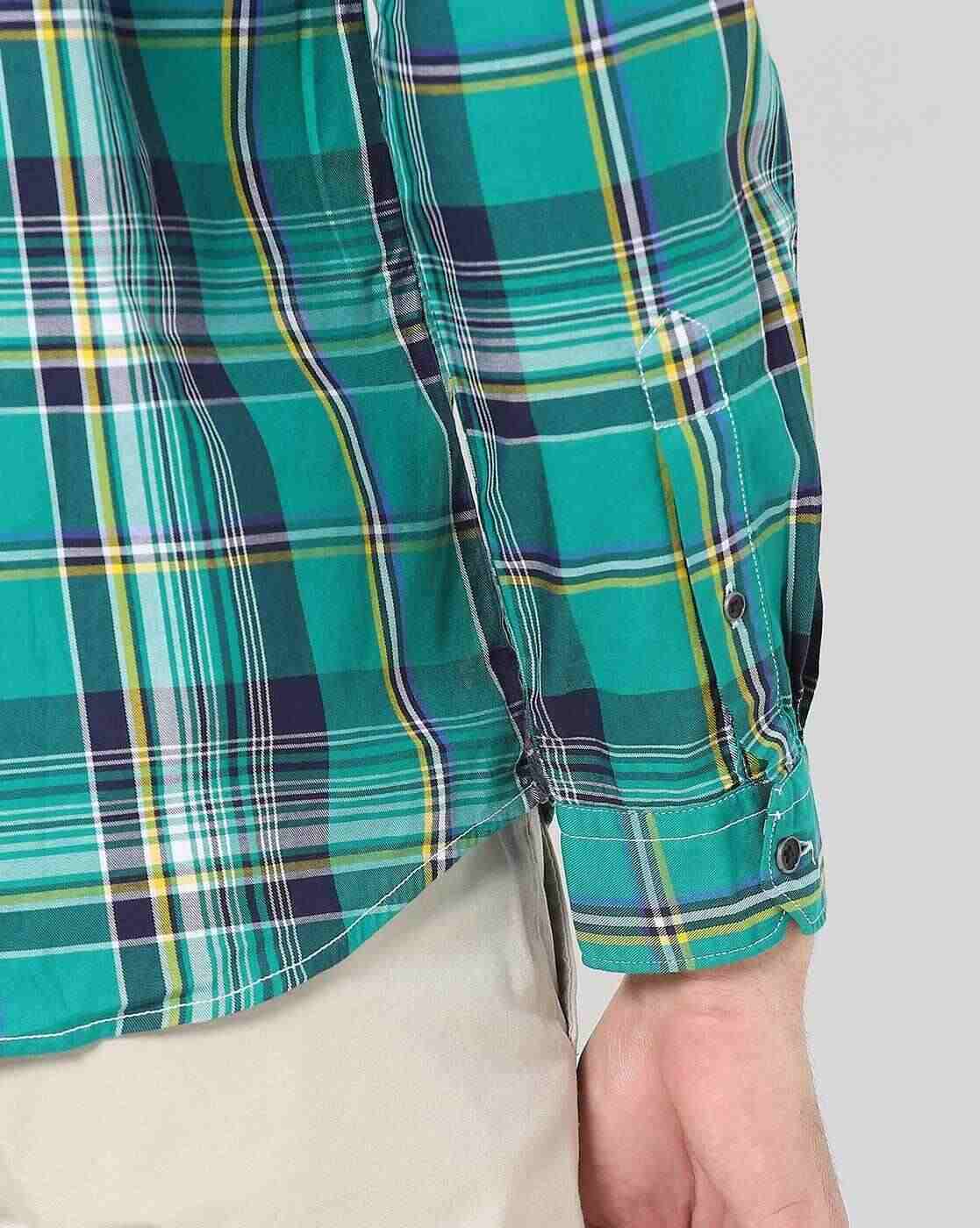 Lee Cooper | Checked Shirt with Patch Pocket|3