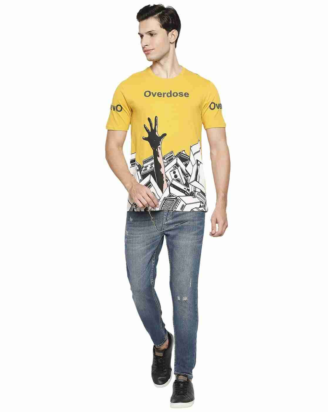 Lee Cooper | Graphic Print Crew-Neck T-shirt|3
