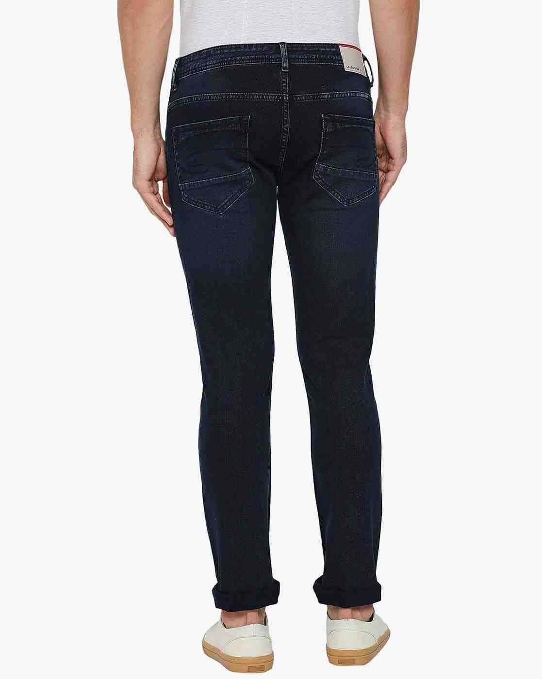 Lee Cooper | Washed Slim Fit Jeans|2